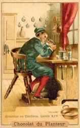 Stempelgraveur, Frankreich, Zeit von Ludwig XIV.